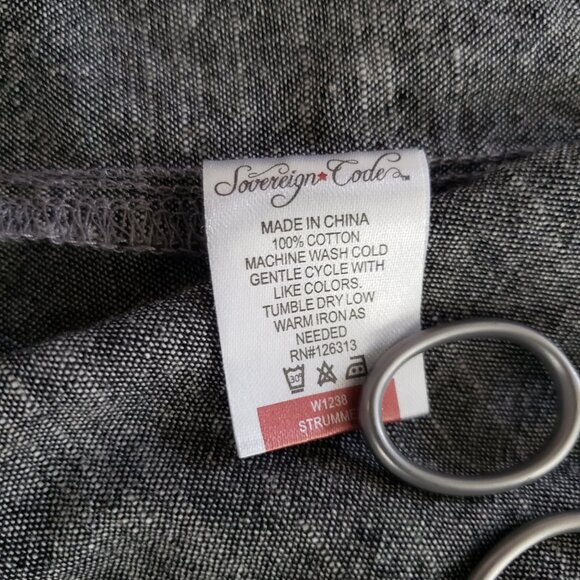 Sovereign Code Boys Gray Planets Button Down Long-Sleeve Shirt Size 6 Years - Picture 4 of 5